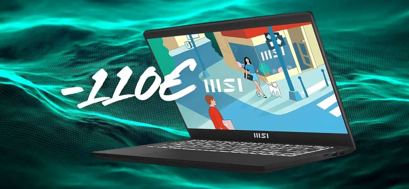MSI Modern 14: Intel Core i7, 16GB RAM, 512GB SSD e Windows 11 (-110€)