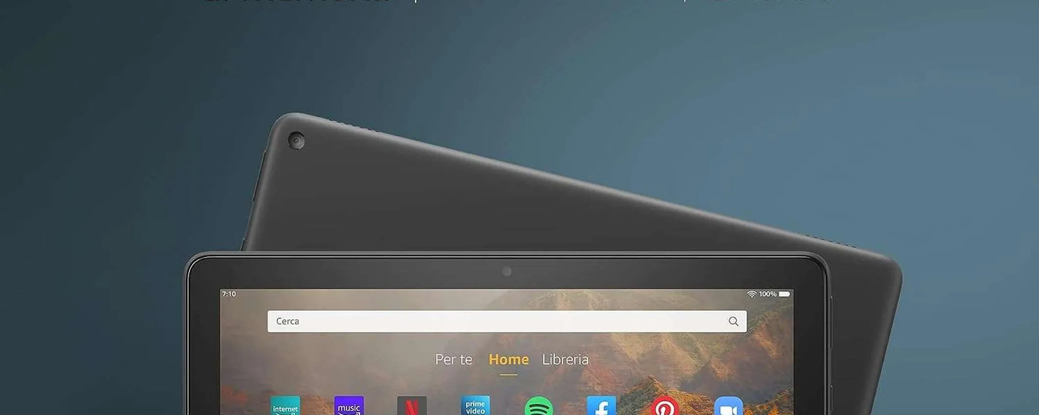 Tablet Fire HD 10: made by Amazon e il MEGLIO dell'intrattenimento