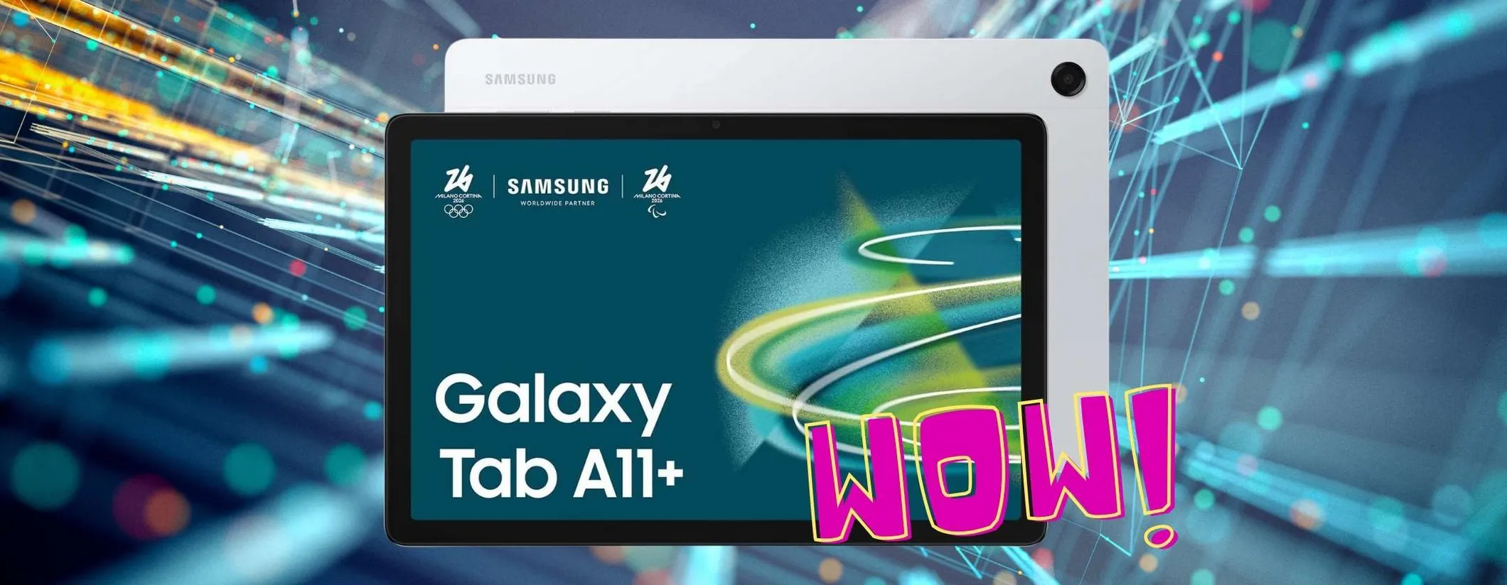 Samsung Galaxy Tab A11+ è un tablet eccellente che costa poco, in offerta a 209€
