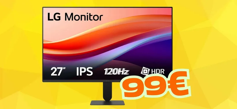 Visione perfetta e niente affaticamento visivo con questo monitor LG da 27"