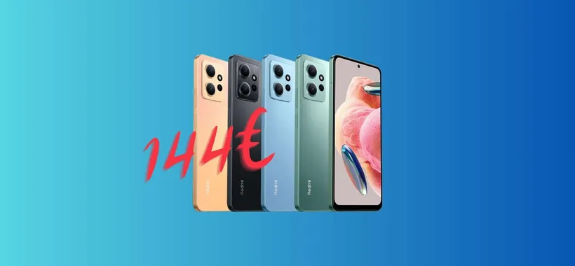 BOMBA Redmi Note 12: 256GB + 8GB a 144€ su eBay