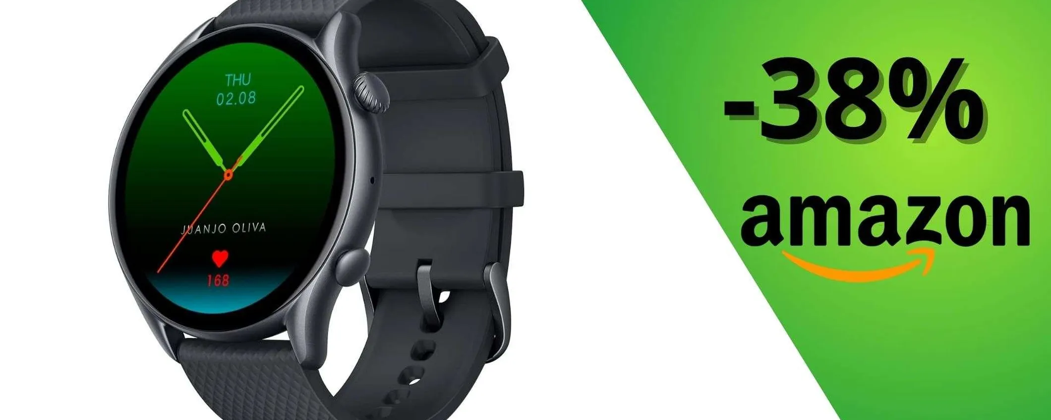 Amazfit GTR 3 Pro: smartwatch di primo livello a soli 99€ (offerta -38%)