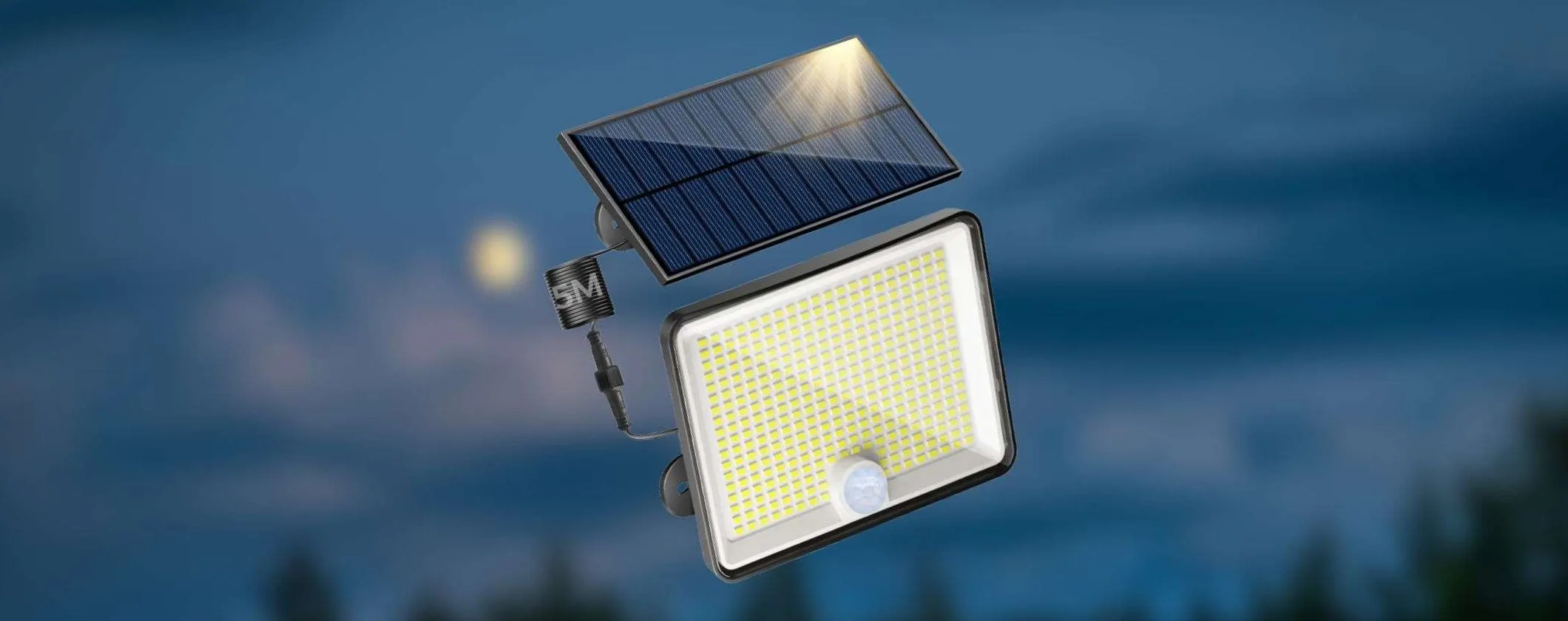 Con 348 LED questo faro solare illumina a giorno: prezzo ASSURDO (12,74€)