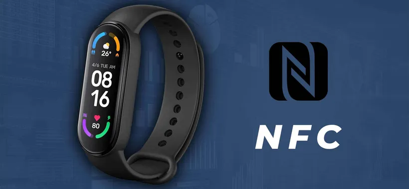 Xiaomi Mi Band 6 con NFC: paga dal polso a soli 40€ (26%)