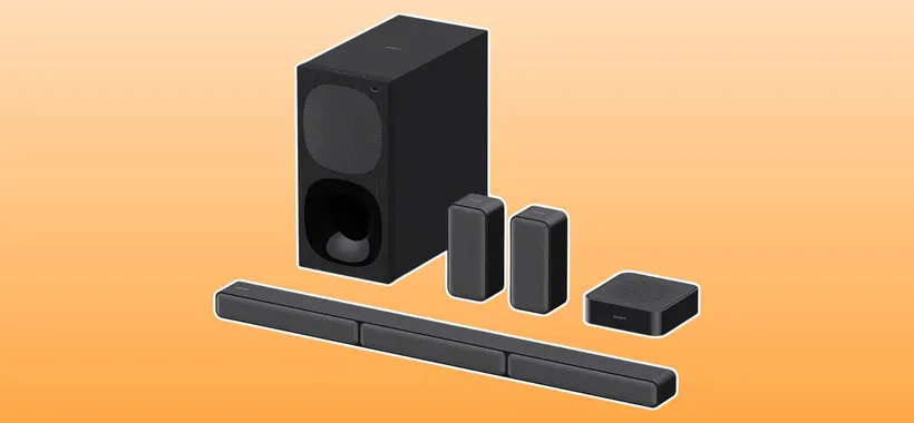 Impianto surround Sony 5.1 con soundbar in maxi sconto: il VERO CINEMA in salotto