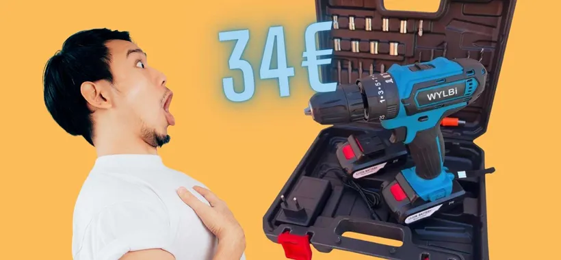 Trapano avvitatore a percussione con appena 34€ è un best buy imperdibile