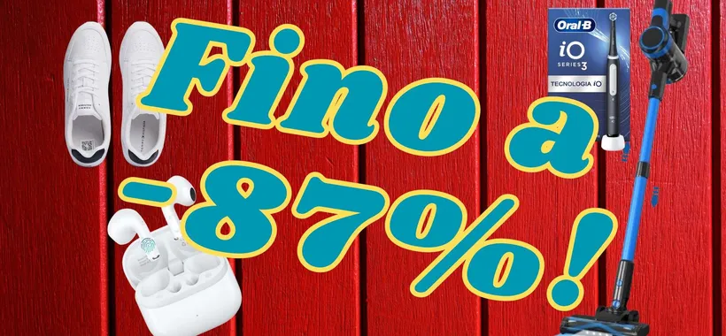 Amazon SVENDITA di inizio settimana: solo sconti ESAGERATI dal 50% all'87%