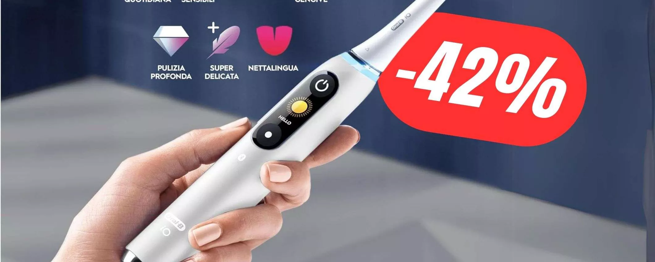 SCONTO DI 220€ per questo Spazzolino Elettrico Oral-B iO 9N con Intelligenza Artificiale!