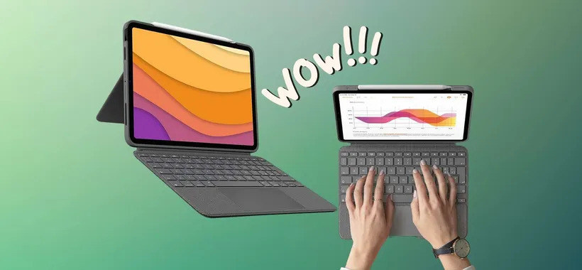 Logitech Combo Touch, non la solita tastiera per il tuo iPad (-30%)