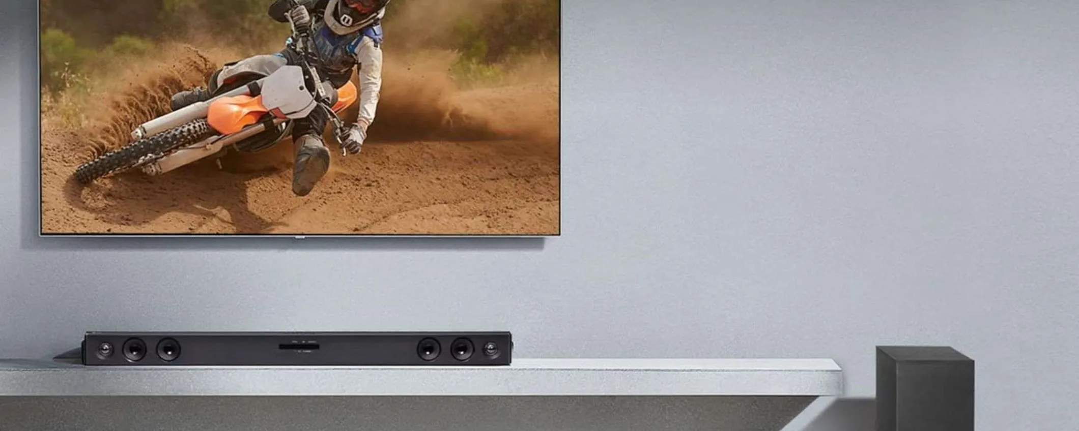 POTENZA INCREDIBILE con la soundbar LG 2.1 da 300W, oggi a 109€ su Amazon (-44%)