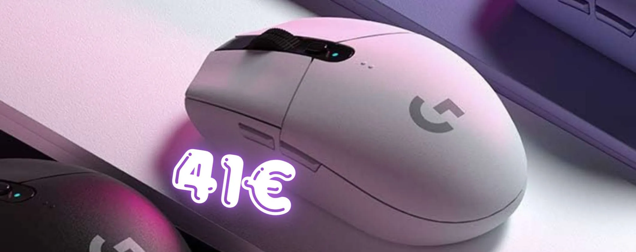 Logitech G305 Lightspeed: il RE dei mouse da gaming wireless (41€)