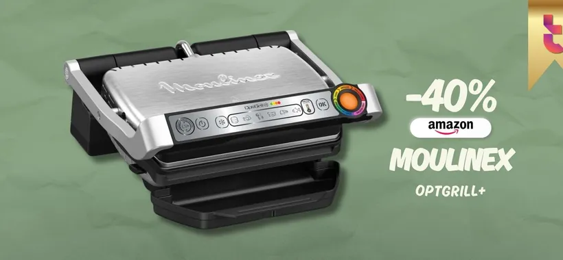 Moulinex Optigrill+ è la griglia elettrica che ti fa CHEF, -40% su Amazon
