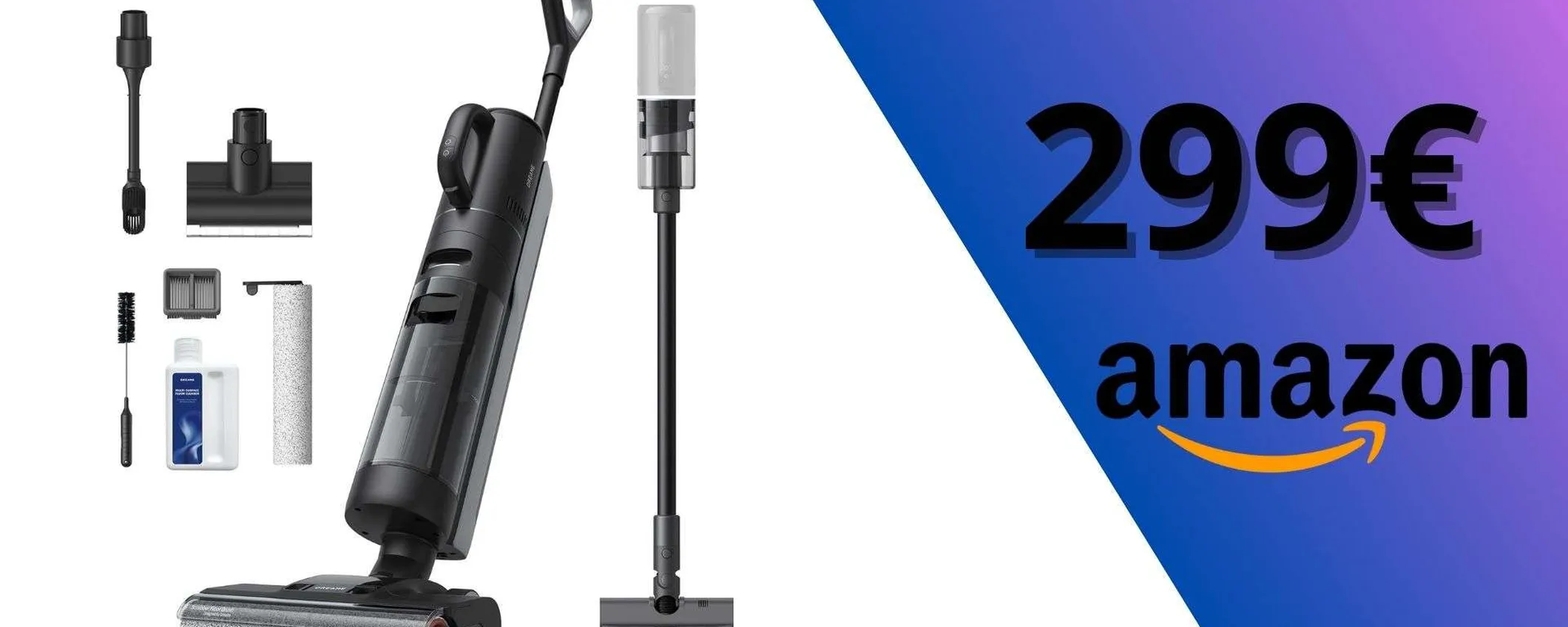 Dreame H12 Dual: il re dei lavapavimenti in offerta a soli 299€ (Amazon)