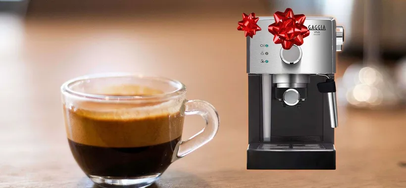 Macchina Caffè Espresso con cialde e macinato: offertissima Amazon (-46%)