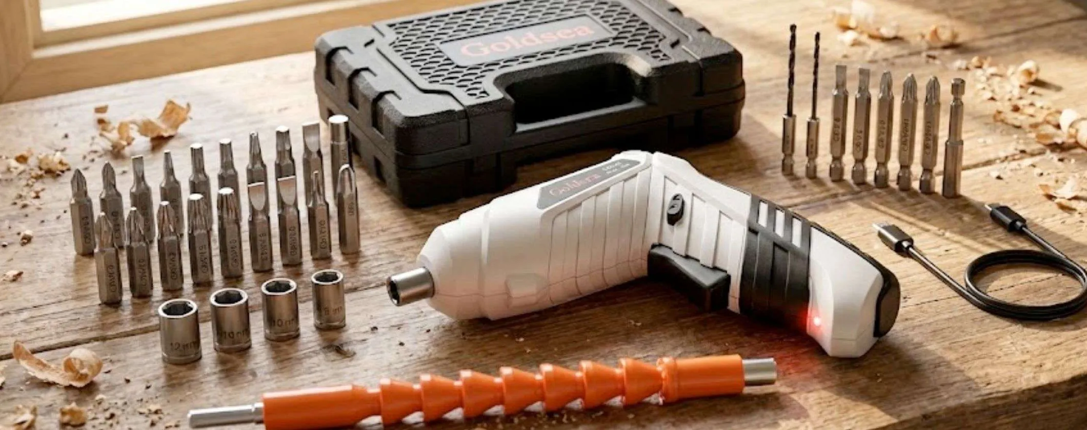 Avvitatore a batteria con 47 accessori a 17,95€: promo Amazon SHOCK