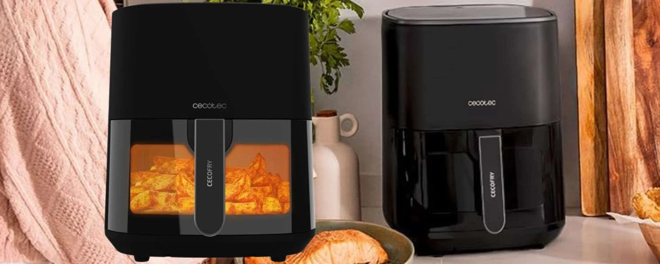Friggitrice ad aria con cestello MEGA a 43€: prezzo WOW, prestazioni TOP