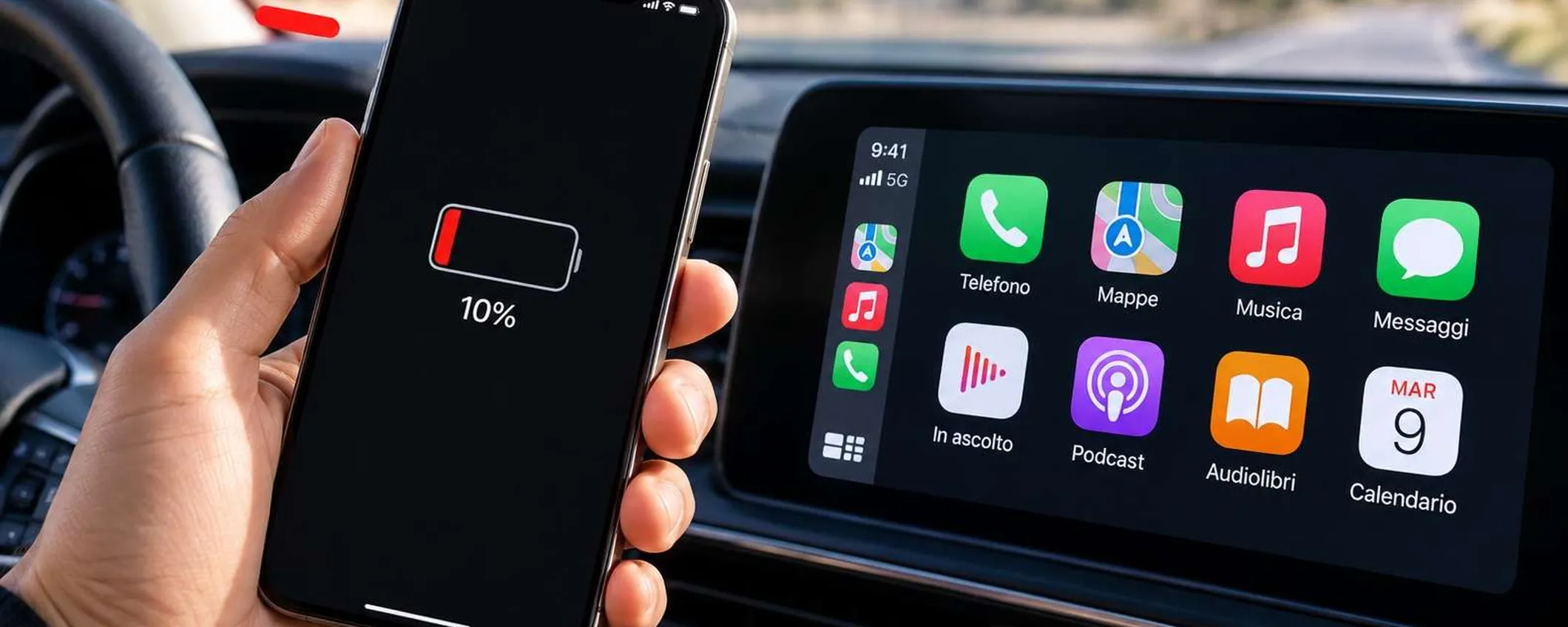 CarPlay scarica troppo la batteria dell’iPhone? Ecco perché succede e cosa conviene fare