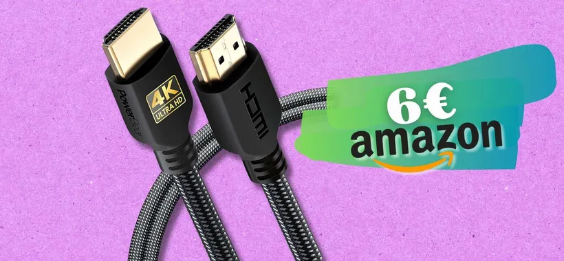 SUPER cavo HDMI con supporto al 4K 60Hz, lungo 2m e prezzo di soli 6€