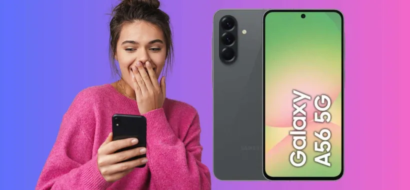 Samsung Galaxy A56 5G da 256GB con codice segreto eBay a 195€ in meno