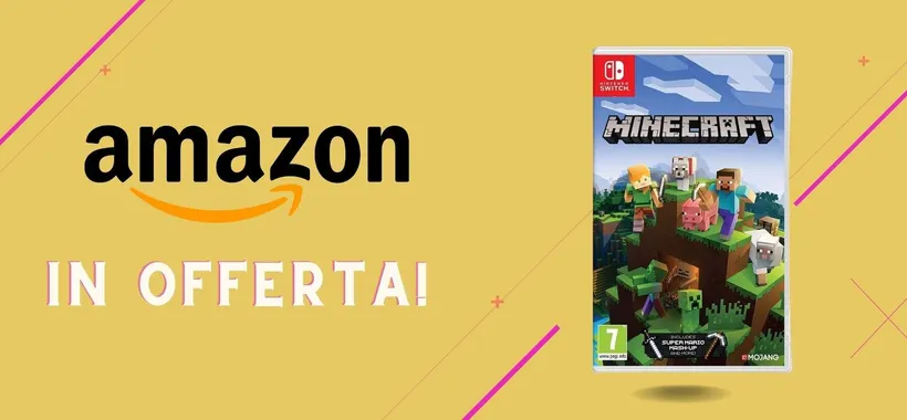 Minecraft per Switch in offerta: può essere tuo a soli 27€!