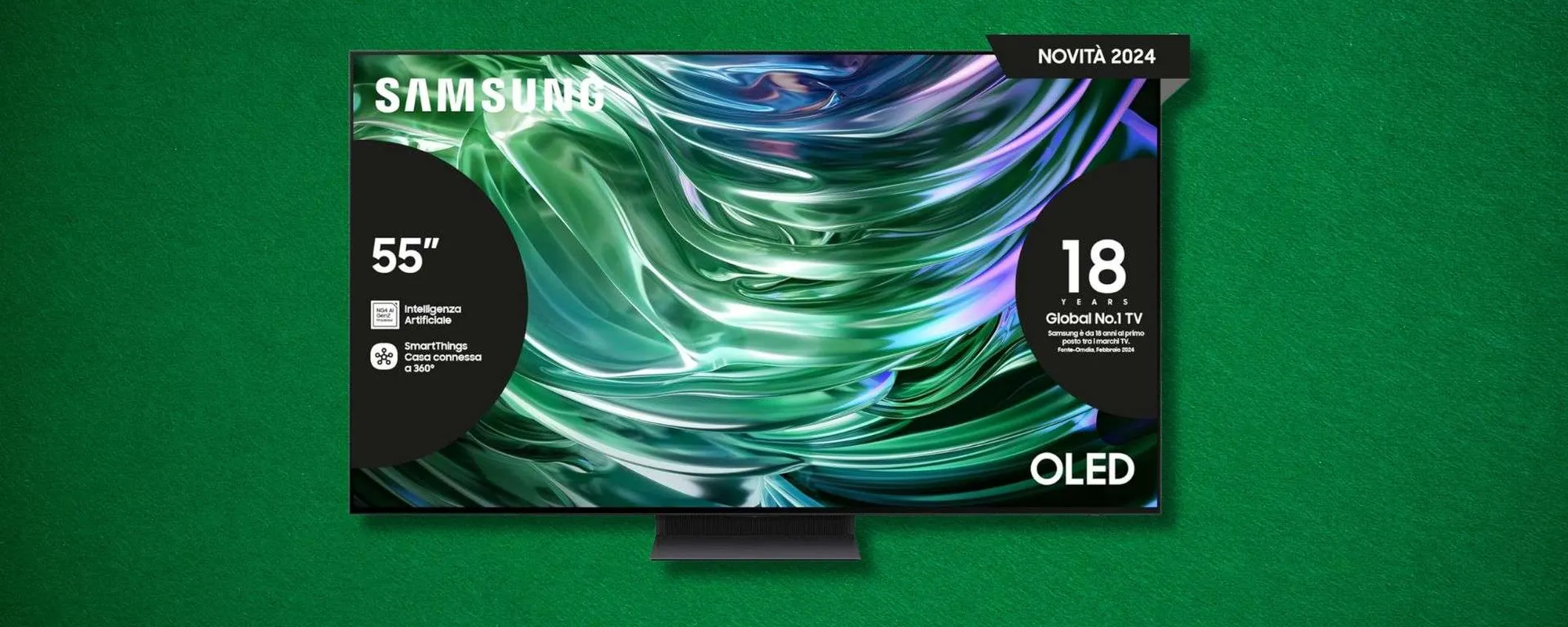 Samsung OLED a 899€: TV 4K 55