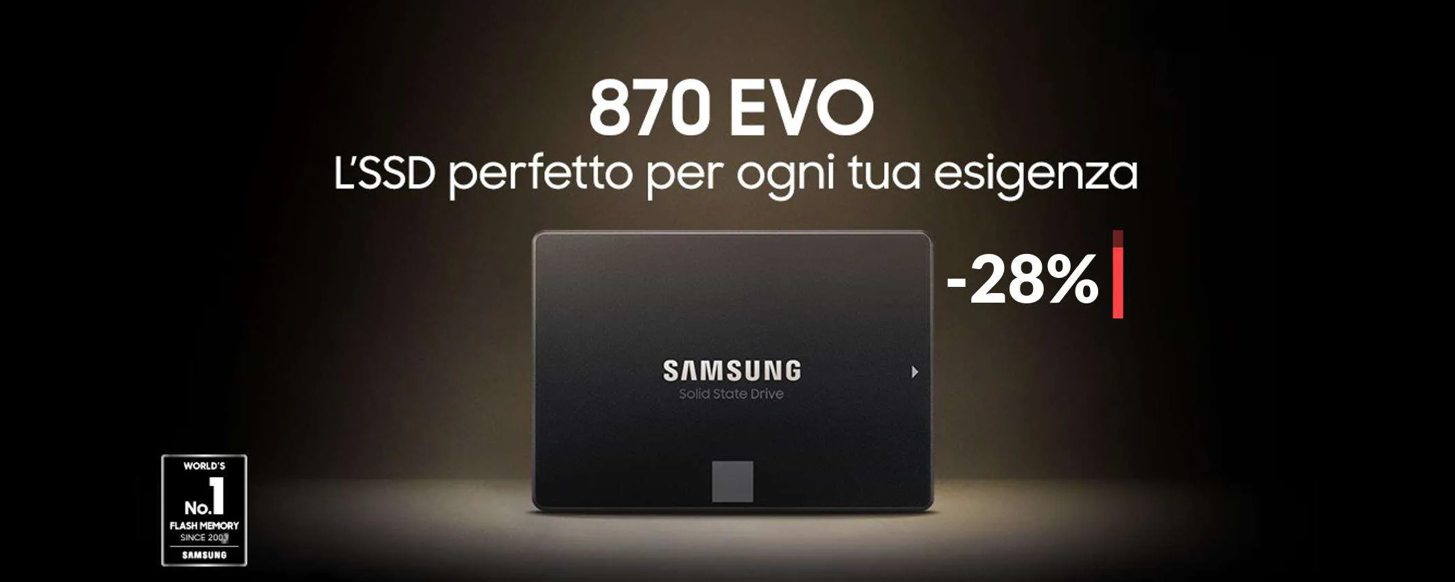 Goditi 4TB di spazio EXTRA con questo velocissimo SSD Samsung