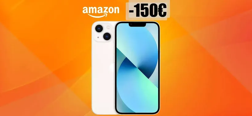 iPhone 13 torna al MINIMO STORICO su Amazon: sconto di ben 150 euro