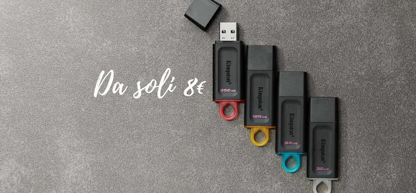 Pen Drive Kingston da soli 8€ su eBay