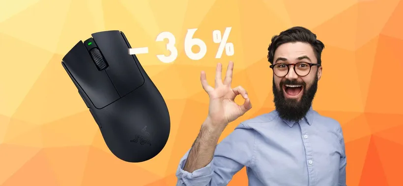 Razer: il mouse wireless da Gaming in OFFERTA su Amazon (-36%)