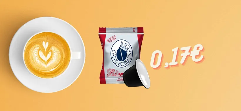 Capsule Caffè Borbone Nespresso: solo 17 CENTESIMI a unità su eBay
