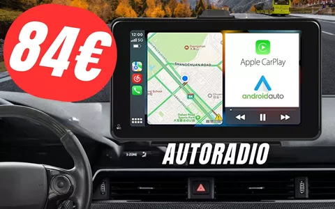 COUPON ESCLUSIVO per L'Autoradio con Apple Carplay e Android Auto!