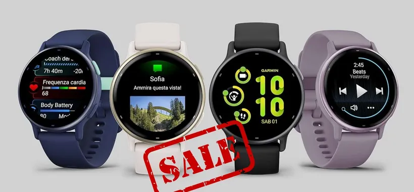 Garmin vívoactive 5 da 42mm, +30 profili sport, GPS e musica (-50€)