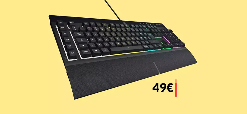 Tastiera Gaming Corsair con retroilluminazione RGB: già tua a 49€