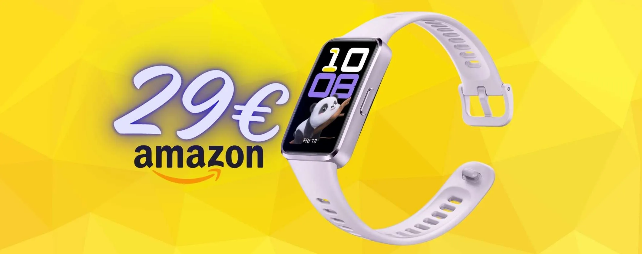 Tutto per essere in forma e controllare il tuo corpo: HUAWEI Band 10 è qui a 29€