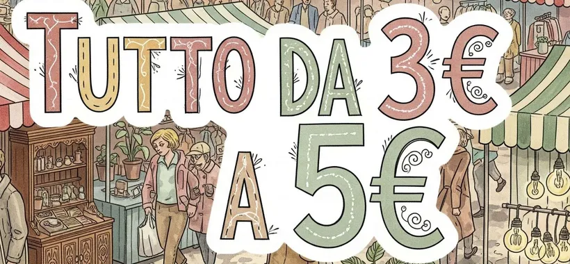 Tutto da 3€ a 5€: queste 20 OFFERTE Amazon IMPERDIBILI da mercatino premium