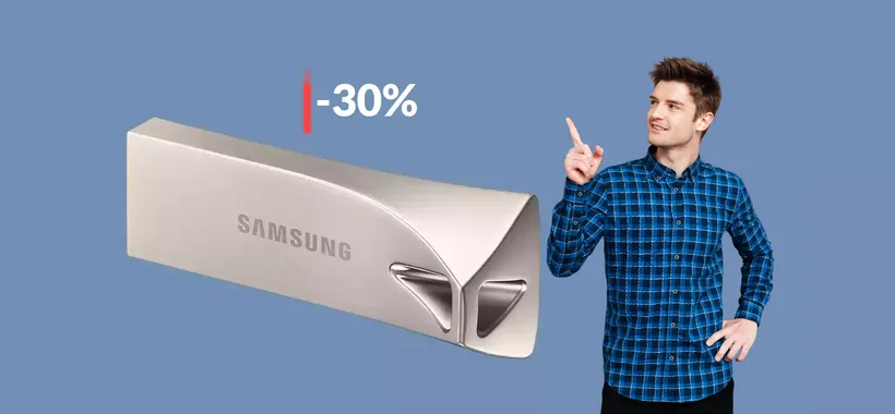 Chiavetta USB Samsung 64GB a prezzo BOMBA: già tua con 13€