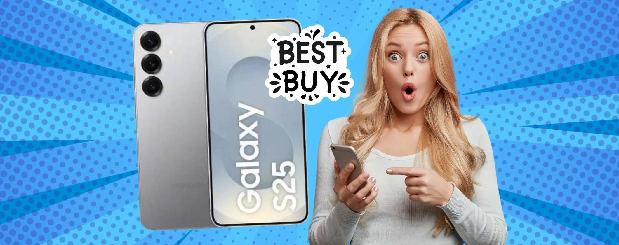 Samsung Galaxy S25: senza dubbio il BEST BUY del giorno (eBay)