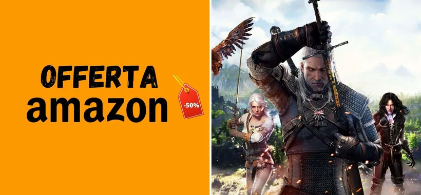 The Witcher 3 GOTY PS4 ad un PREZZO IMPERDIBILE su Amazon (-50%)
