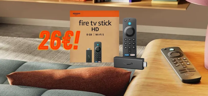 Amazon Fire TV Stick HD a soli 26€ e il tuo televisore diventa smart
