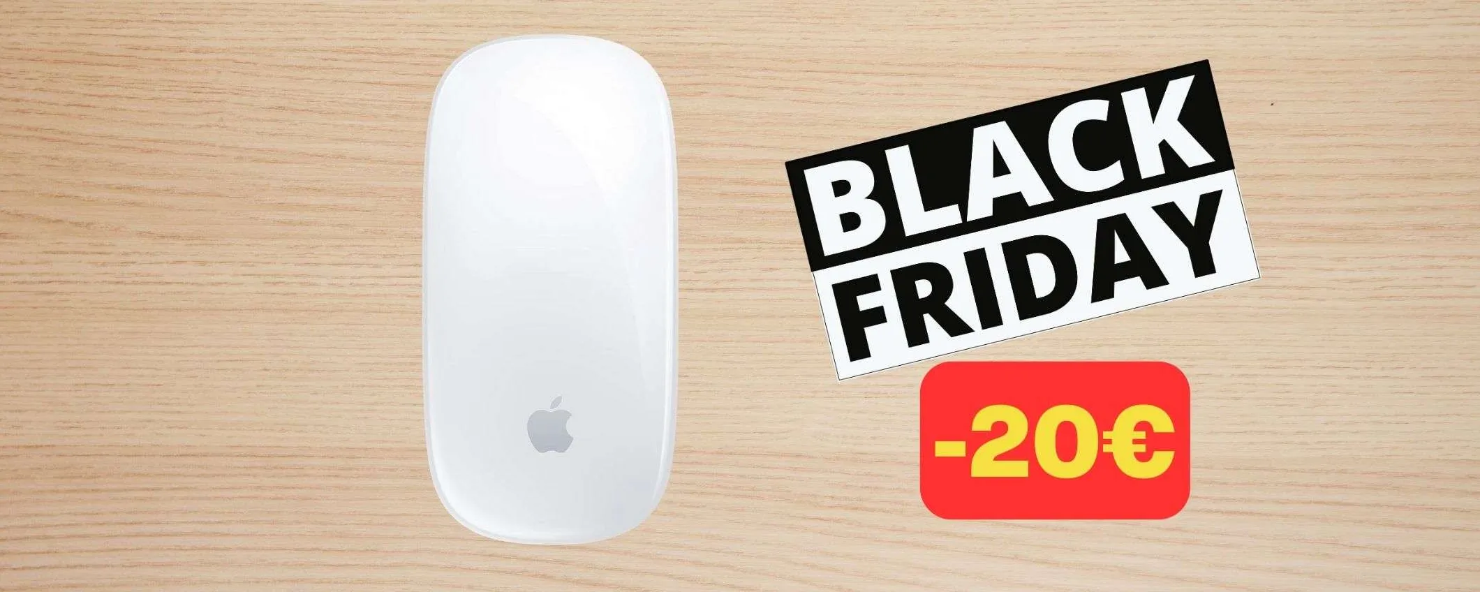 Black Friday: fatti un regalo, Apple Magic Mouse è in sconto di 20 euro