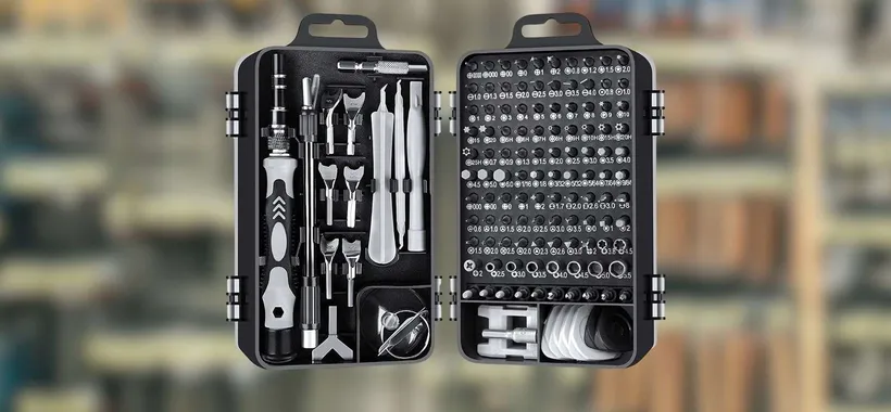 Set cacciavite 138-in-1 a prezzo STRACCIATO Amazon: follia fai-da-te