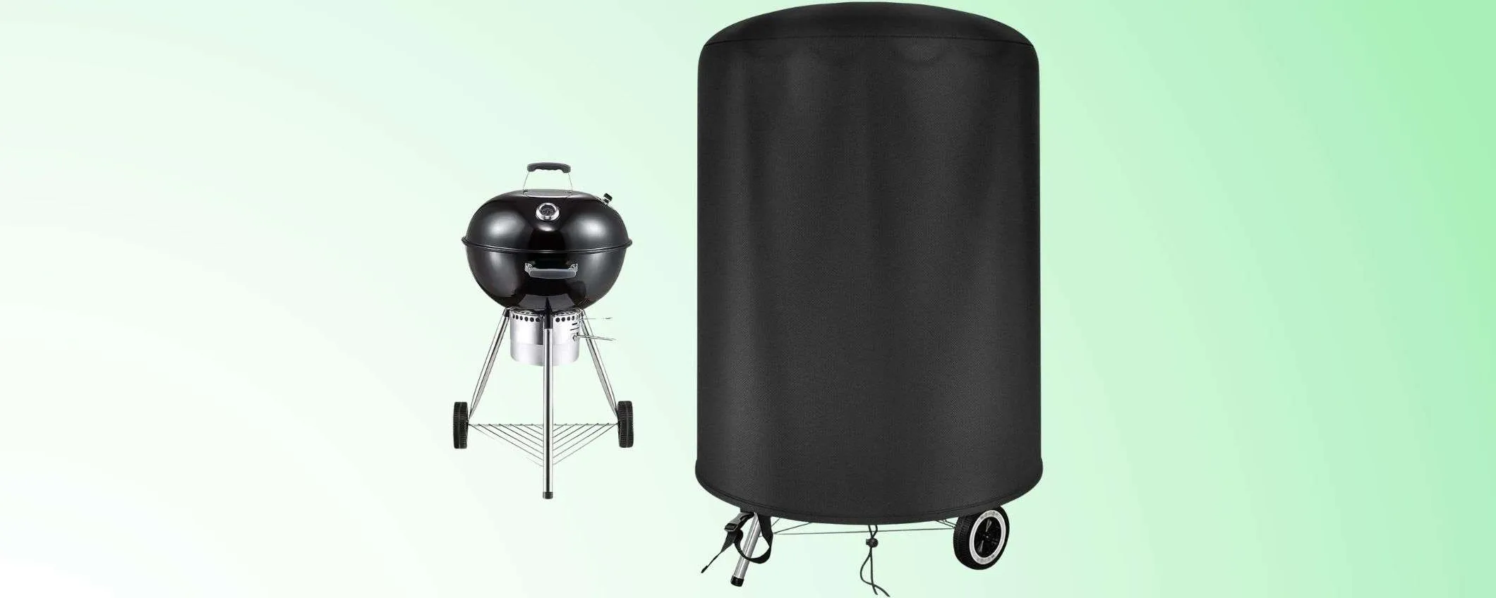 Proteggi il tuo barbecue da pioggia e vento con questa copertura in offerta su Amazon