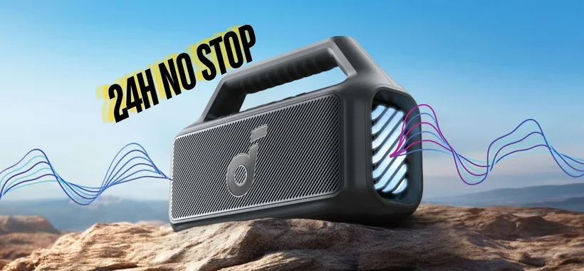 Cassa Bluetooth portatile da 80W impermeabile e con 24 ore di autonomia