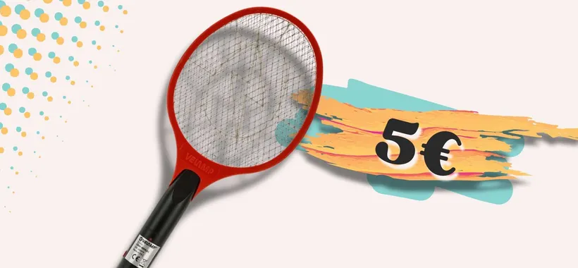 Una racchetta elettrica non per il tennis ma per le ZANZARE: prezzo SHOCK