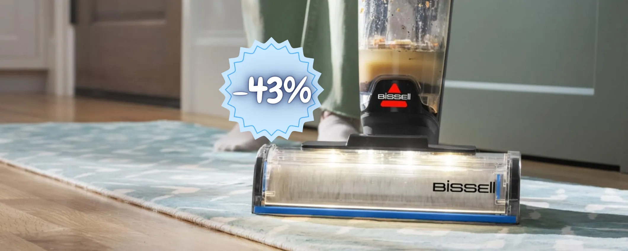 Bissell CrossWave OmniFind in offerta Amazon: pulizie smart
