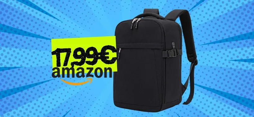 Zaino da viaggio comodo, capiente ed economico per volare senza costi extra