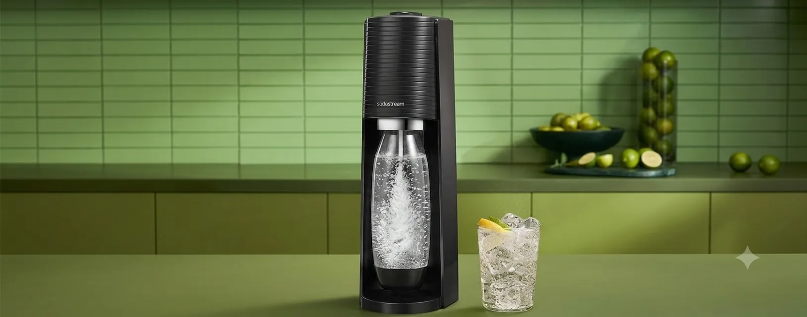 SodaStream Terra protagonista su Amazon: il megapack per preparare acqua frizzante in casa