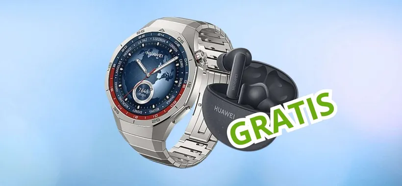 Watch GT5 46mm in Titanio ti regala le FreeBuds 5i e un cinturino extra