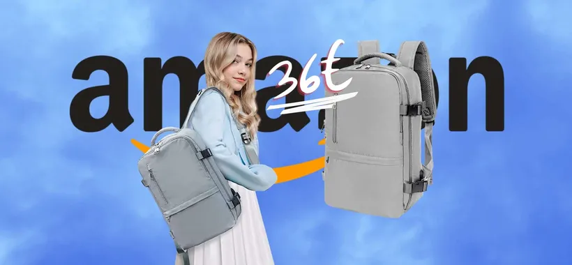 Viaggio low cost con bagaglio a mano? Ecco lo zaino che ti serve, tuo a 36€