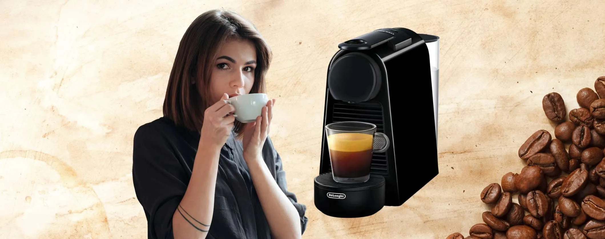 De'Longhi Nespresso Essenza Mini: il caffè espresso come al bar (-32%)
